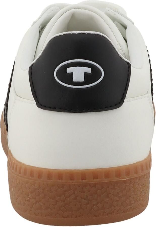 TOM TAILOR Sneakers laag greige zwart wit - Foto 3