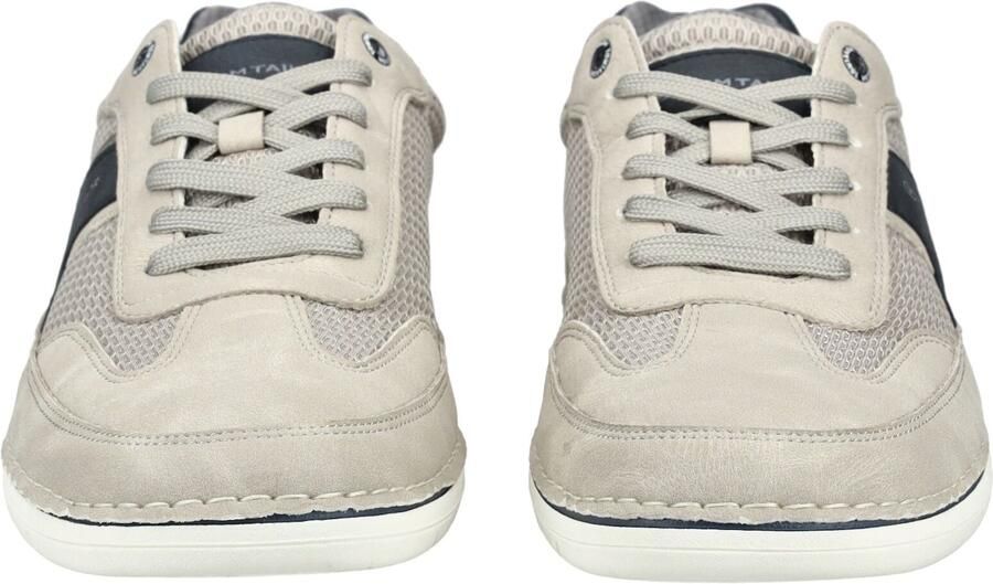 TOM TAILOR Sneakers laag grijs donkergrijs rood - Foto 3