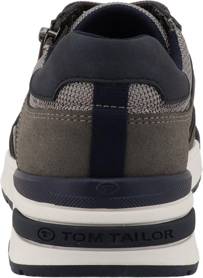 TOM TAILOR Sneakers laag grijs taupe - Foto 3