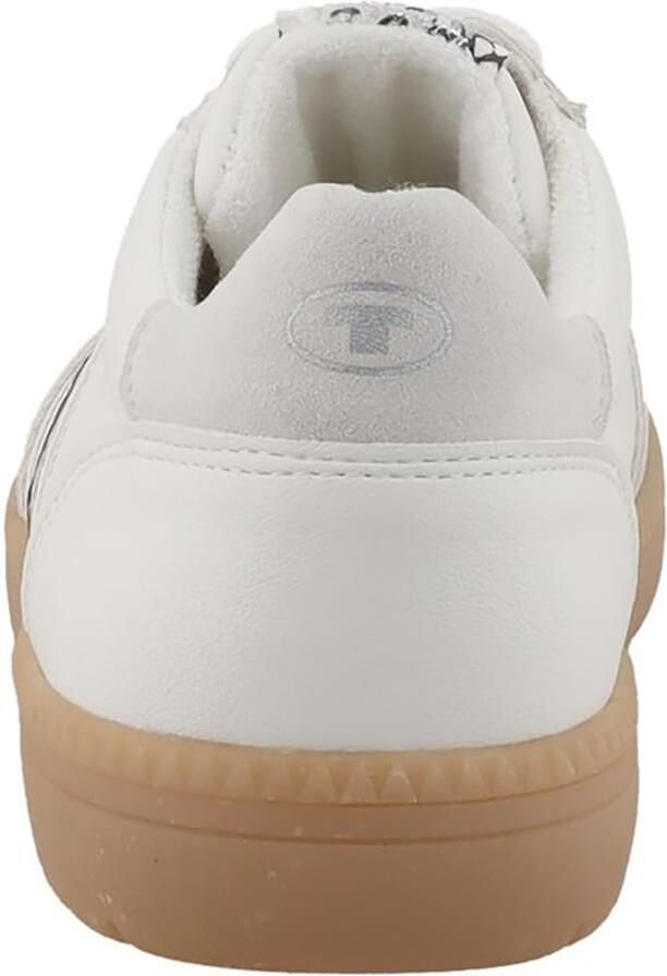 TOM TAILOR Sneakers laag grijs zwart wit - Foto 3