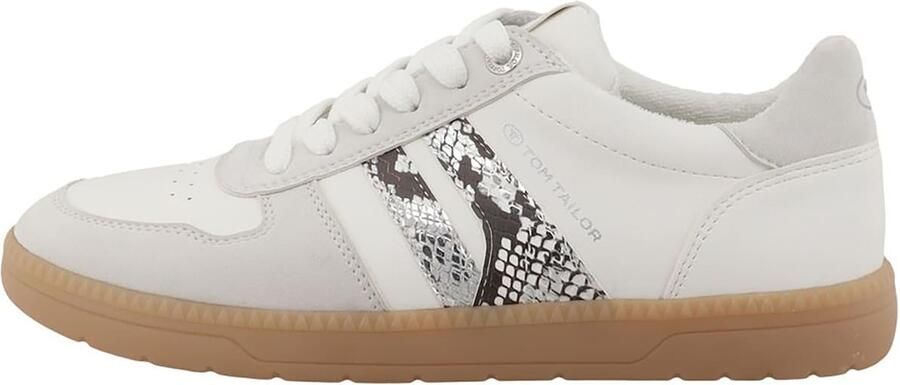 TOM TAILOR Sneakers laag grijs zwart wit - Foto 5
