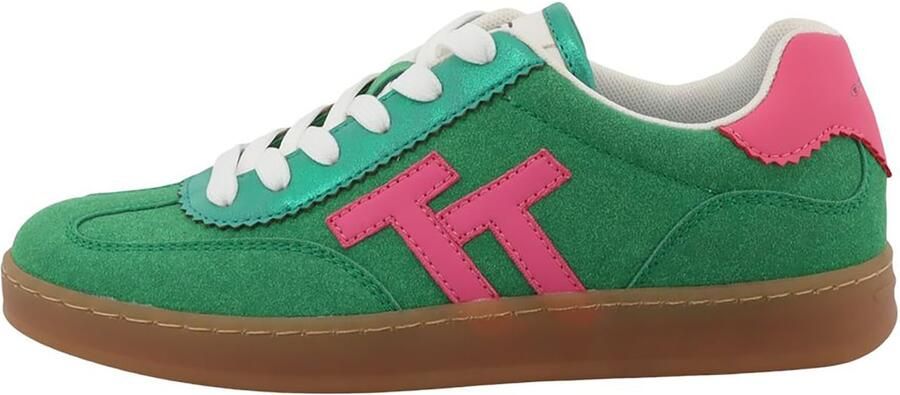 TOM TAILOR Sneakers laag groen pink - Foto 4