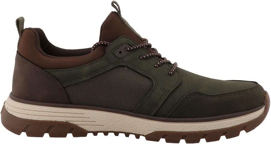 TOM TAILOR Sneakers laag kaki donkergroen