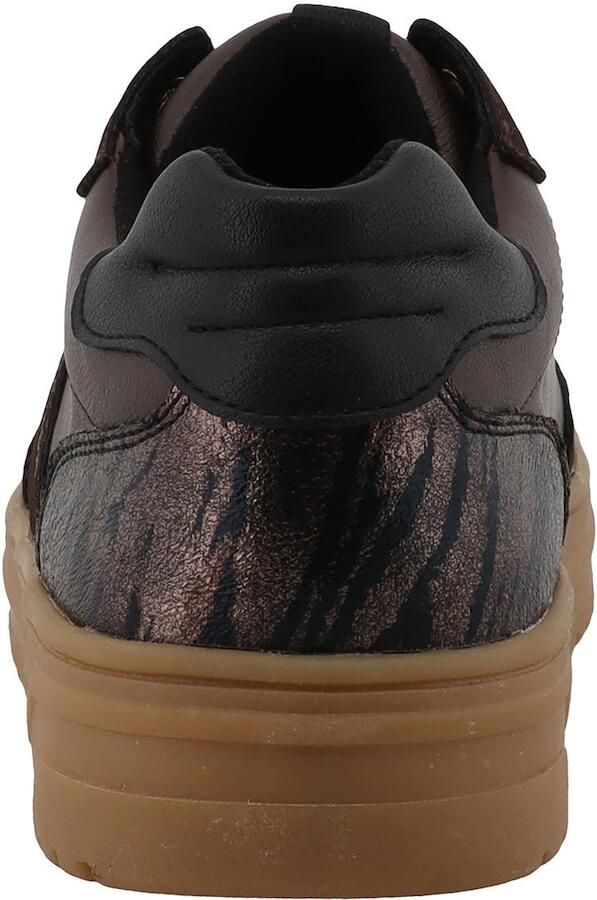 TOM TAILOR Sneakers laag karamel donkerbruin - Foto 3