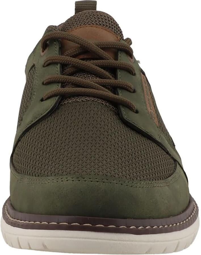 TOM TAILOR Sneakers laag karamel donkerbruin kaki - Foto 2
