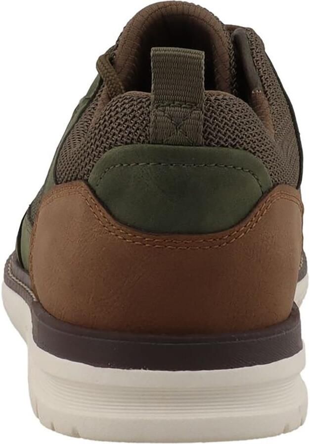 TOM TAILOR Sneakers laag karamel donkerbruin kaki - Foto 3