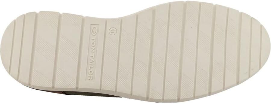 TOM TAILOR Sneakers laag karamel donkerbruin kaki - Foto 5