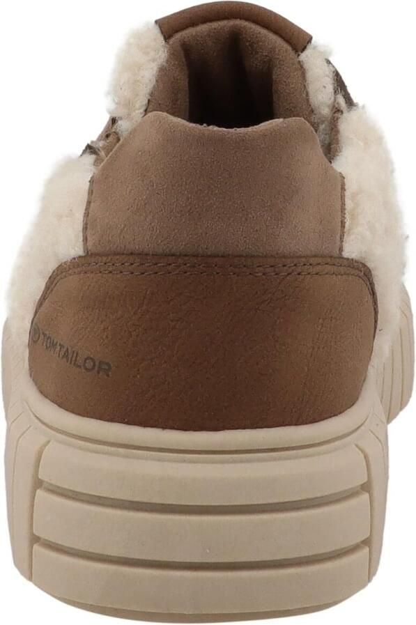 TOM TAILOR Sneakers laag lichtbeige bruin - Foto 3