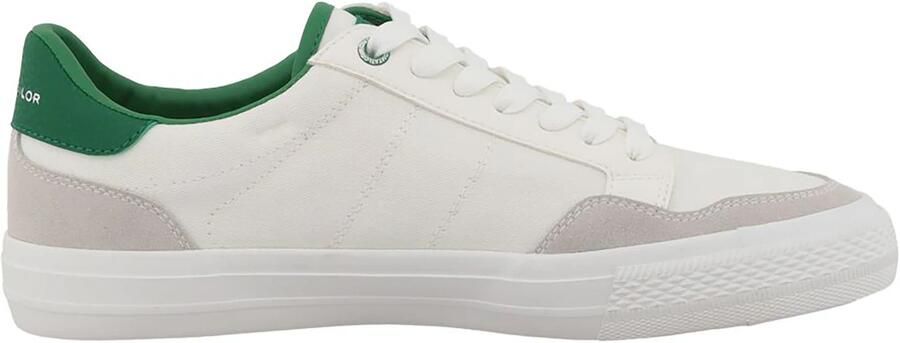 TOM TAILOR Sneakers laag lichtbeige grasgroen wit - Foto 5