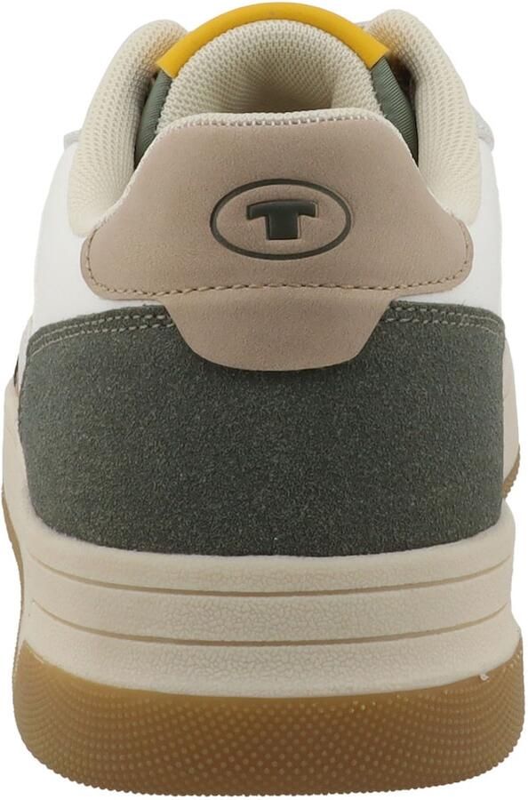 Tom Tailor Sneakers met colour-blocking white-green - Foto 5