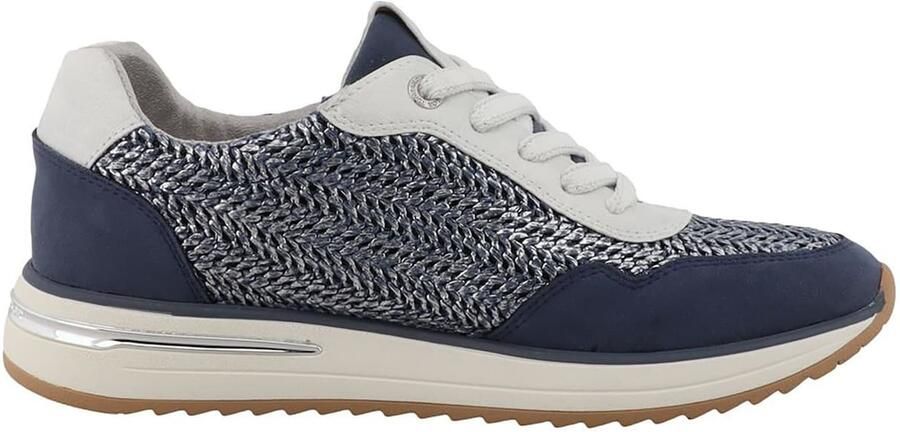 TOM TAILOR Sneakers laag marine zilver - Foto 5