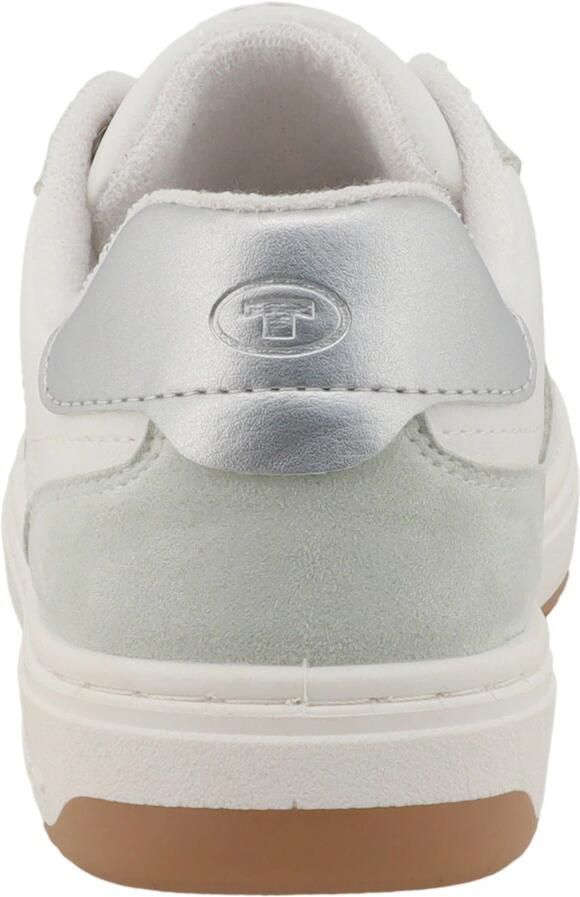 TOM TAILOR Sneakers laag mintgroen wit - Foto 3