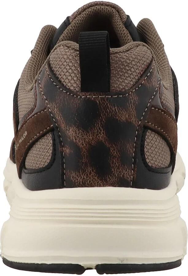 TOM TAILOR Sneakers laag mokka lichtbruin donkerbruin - Foto 3