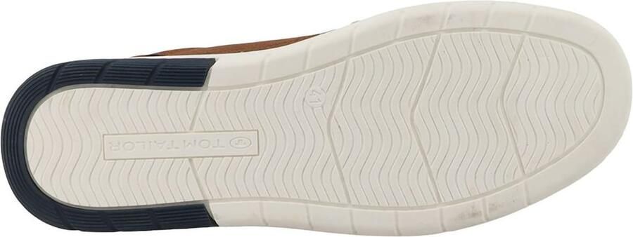 TOM TAILOR Sneakers laag navy cognac rood wit - Foto 6