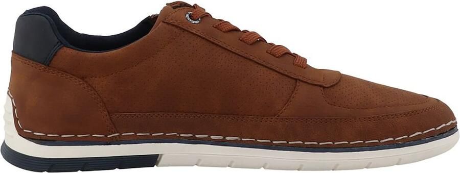 TOM TAILOR Sneakers laag navy cognac rood wit - Foto 5