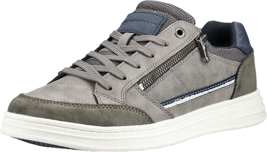 TOM TAILOR Sneakers laag navy grijs donkergrijs