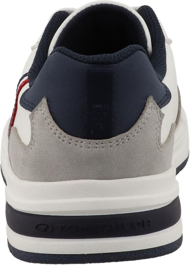 TOM TAILOR Sneakers laag navy grijs rood wit - Foto 3