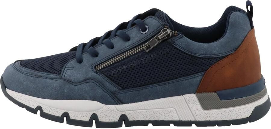 TOM TAILOR Sneakers laag navy karamel - Foto 4