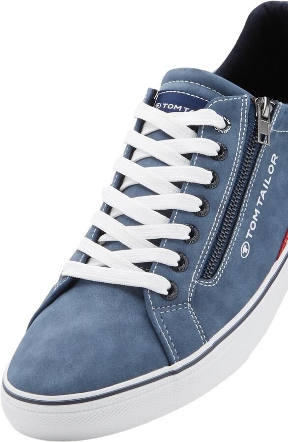 Tom Tailor Sneakers met contrastafwerking vrijetijdsschoen lage schoen veterschoen - Foto 3