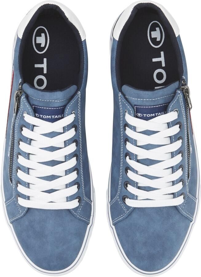 Tom Tailor Sneakers met contrastafwerking vrijetijdsschoen lage schoen veterschoen - Foto 2