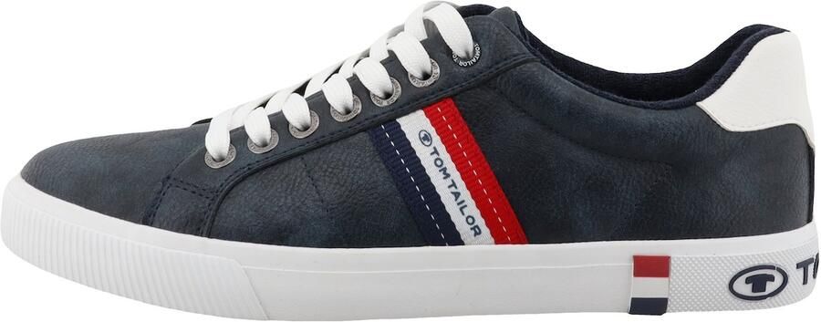 TOM TAILOR Sneakers laag navy rood wit - Foto 4