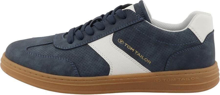 TOM TAILOR Sneakers laag navy wit - Foto 4