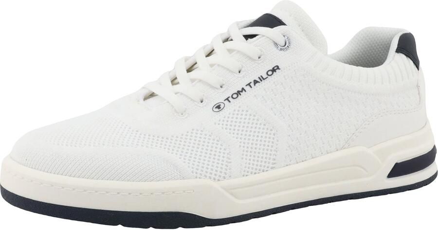 TOM TAILOR Sneakers laag navy wit