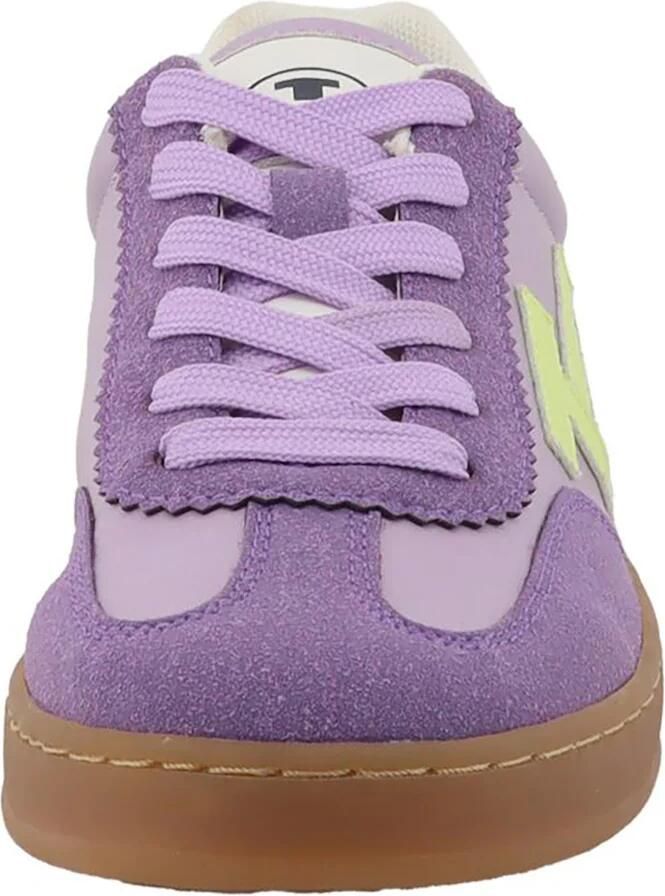 TOM TAILOR Sneakers laag neongroen lila lichtlila - Foto 2