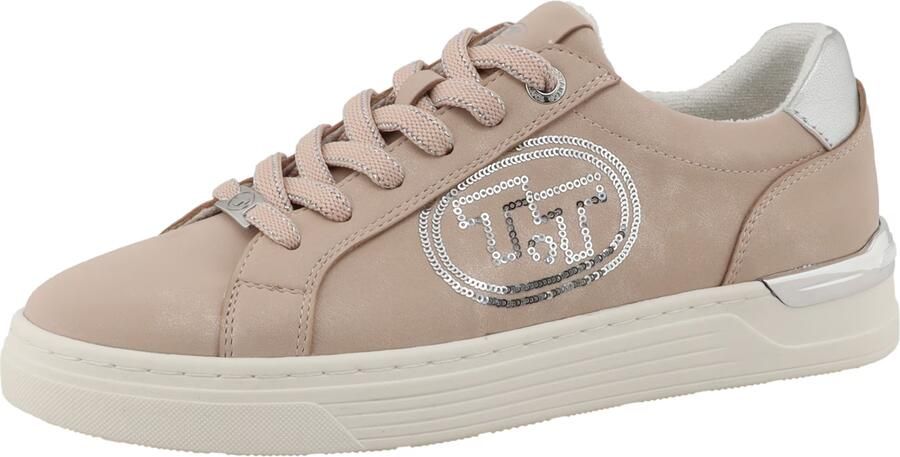 TOM TAILOR Sneakers laag oudroze zilver