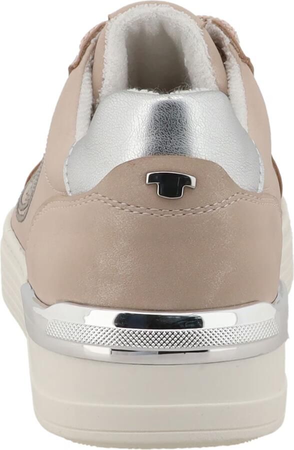 TOM TAILOR Sneakers laag oudroze zilver - Foto 3