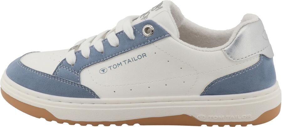 TOM TAILOR Sneakers laag saffier zilver wit - Foto 4