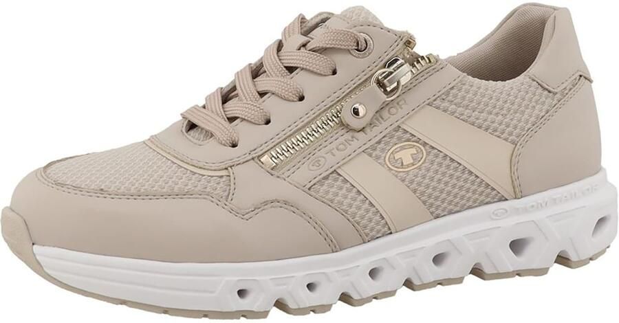 TOM TAILOR Sneakers laag sand