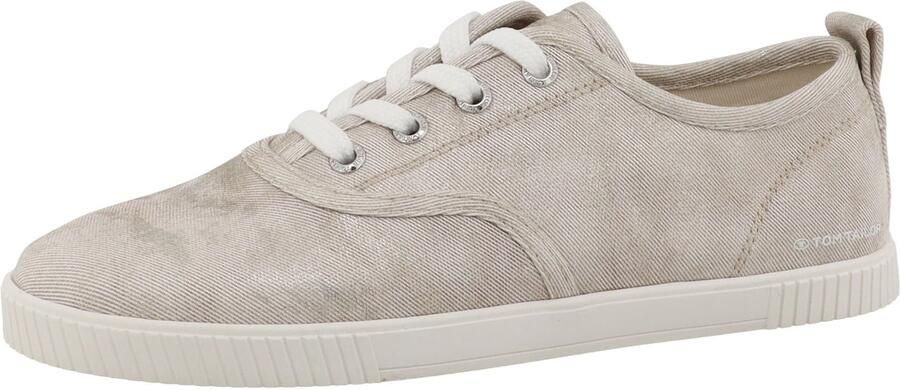 TOM TAILOR Sneakers laag stone grey