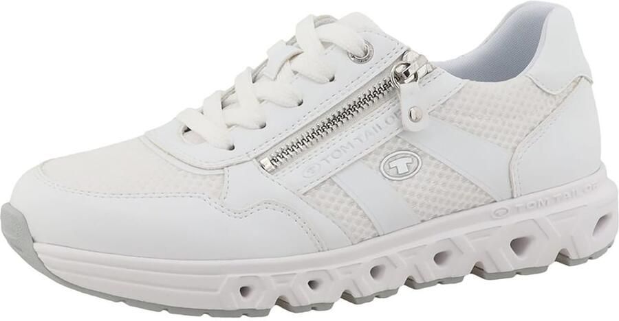 TOM TAILOR Sneakers laag wit