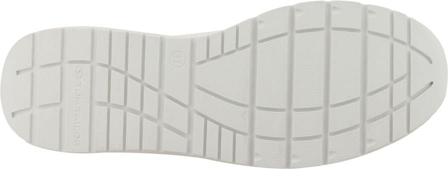 TOM TAILOR Sneakers laag zilver wit - Foto 5