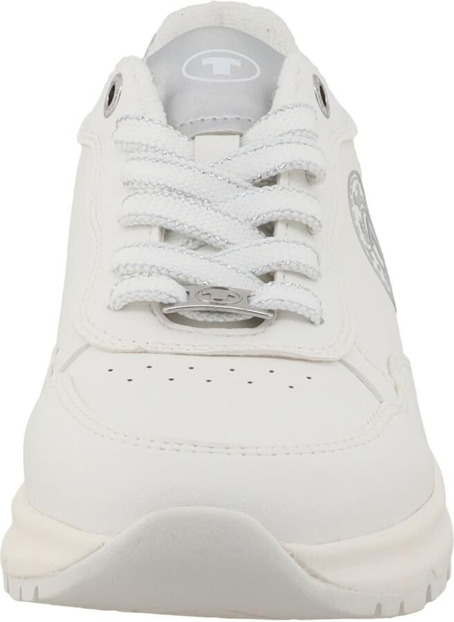 TOM TAILOR Sneakers laag zilver wit - Foto 2