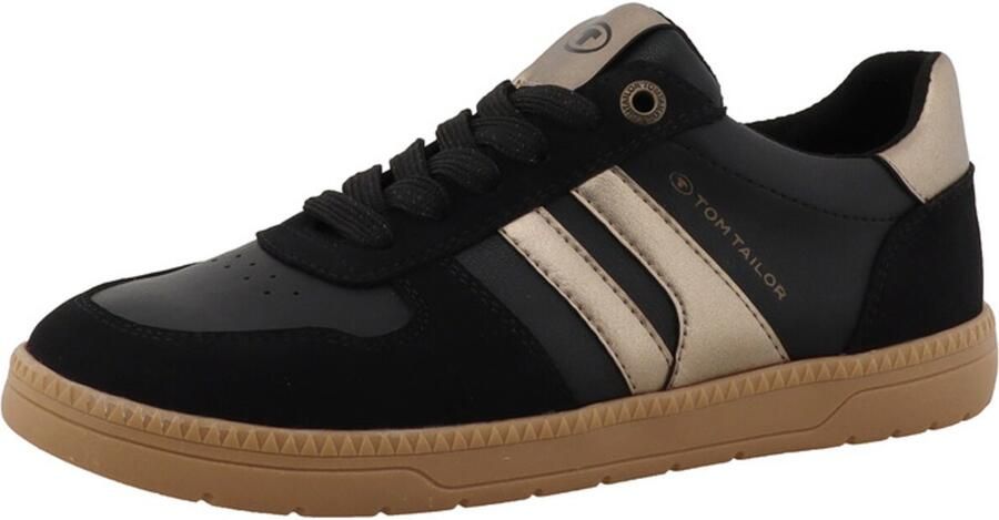 TOM TAILOR Sneakers laag zwart - Foto 4