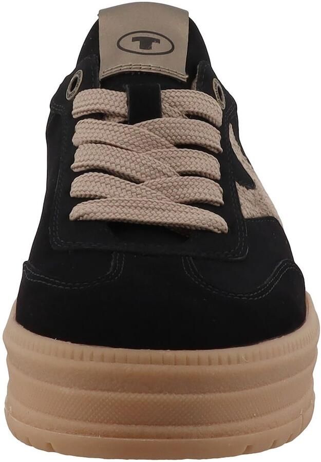 TOM TAILOR Sneakers laag zwart