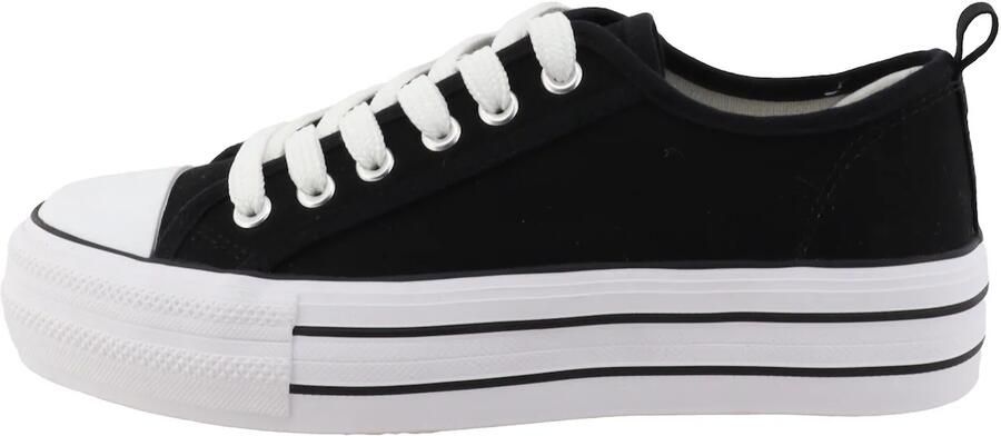 TOM TAILOR Sneakers laag zwart - Foto 4