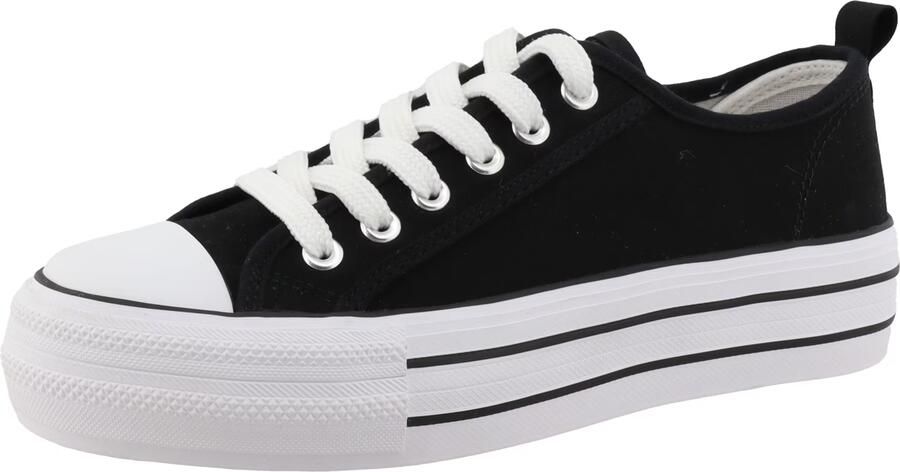 Tom Tailor Trainers met platform black