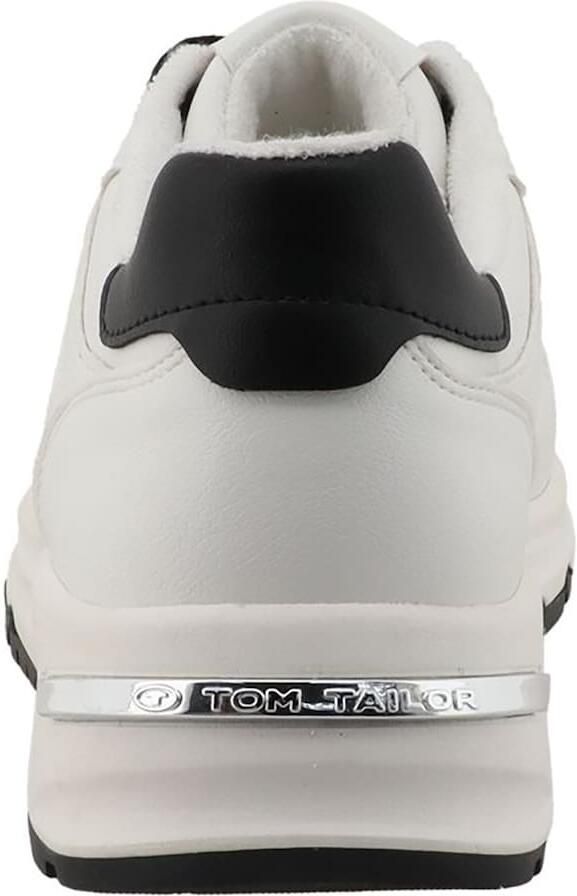 TOM TAILOR Sneakers laag zwart wit - Foto 3