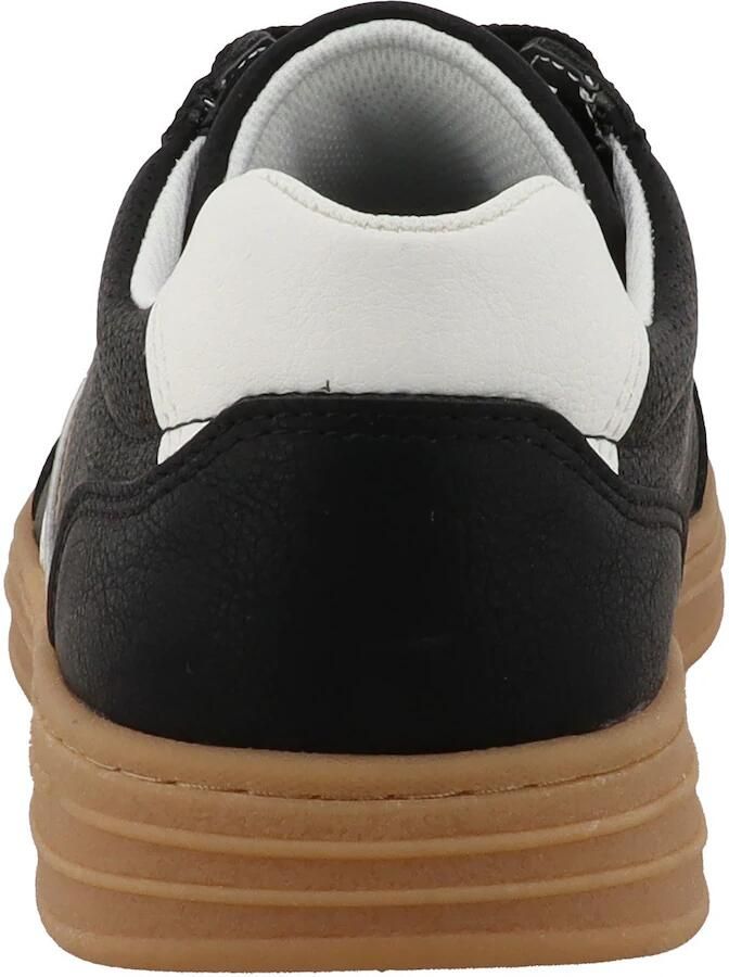 TOM TAILOR Sneakers laag zwart wit - Foto 3
