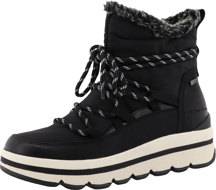 TOM TAILOR Snowboots zwart