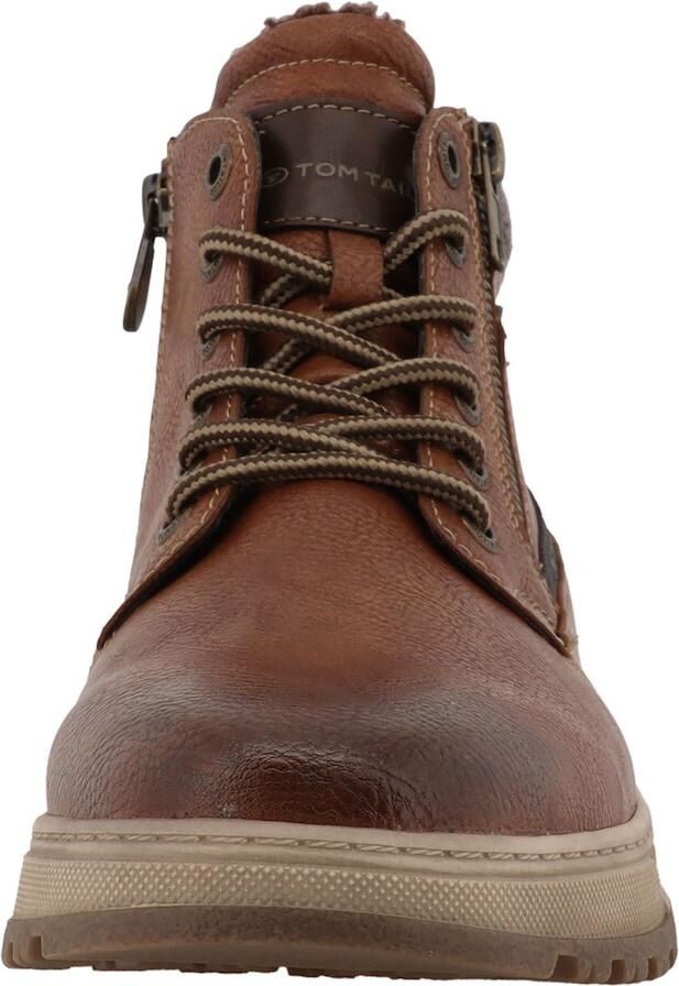 TOM TAILOR Veterboots bruin cognac - Foto 2