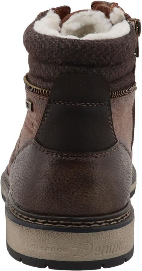TOM TAILOR Veterboots bruin donkerbruin - Foto 4