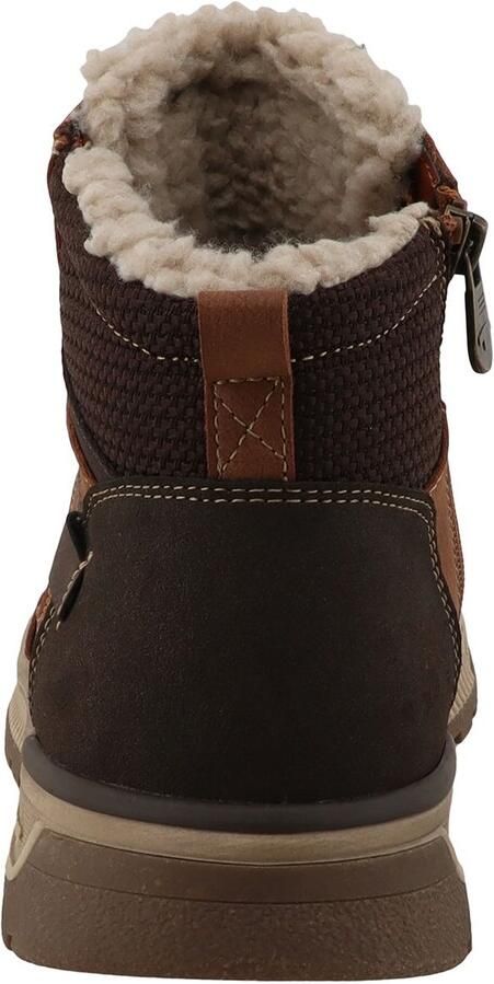 TOM TAILOR Veterboots bruin donkerbruin - Foto 3