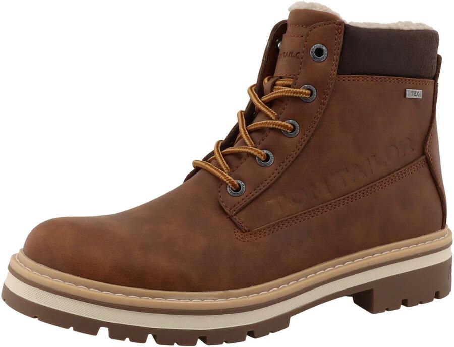 TOM TAILOR Veterboots bruin