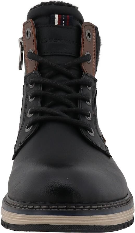 TOM TAILOR Veterboots bruin zwart - Foto 3