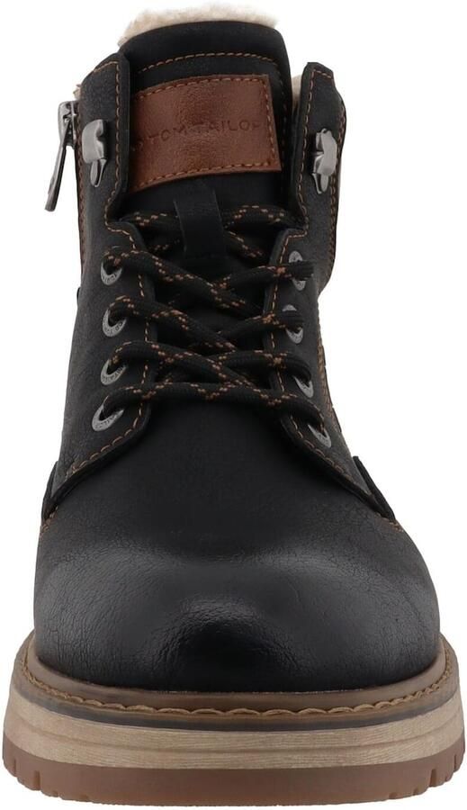 TOM TAILOR Veterboots bruin zwart - Foto 3