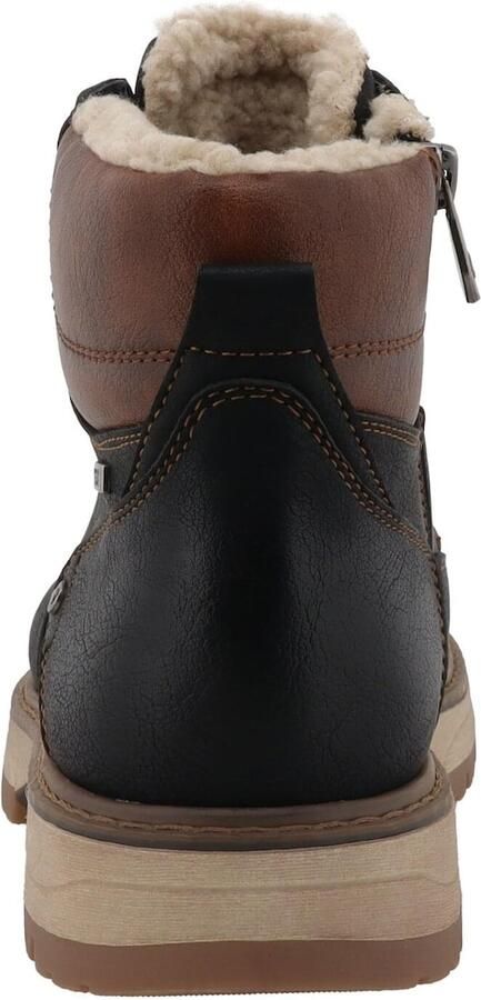 TOM TAILOR Veterboots bruin zwart - Foto 4